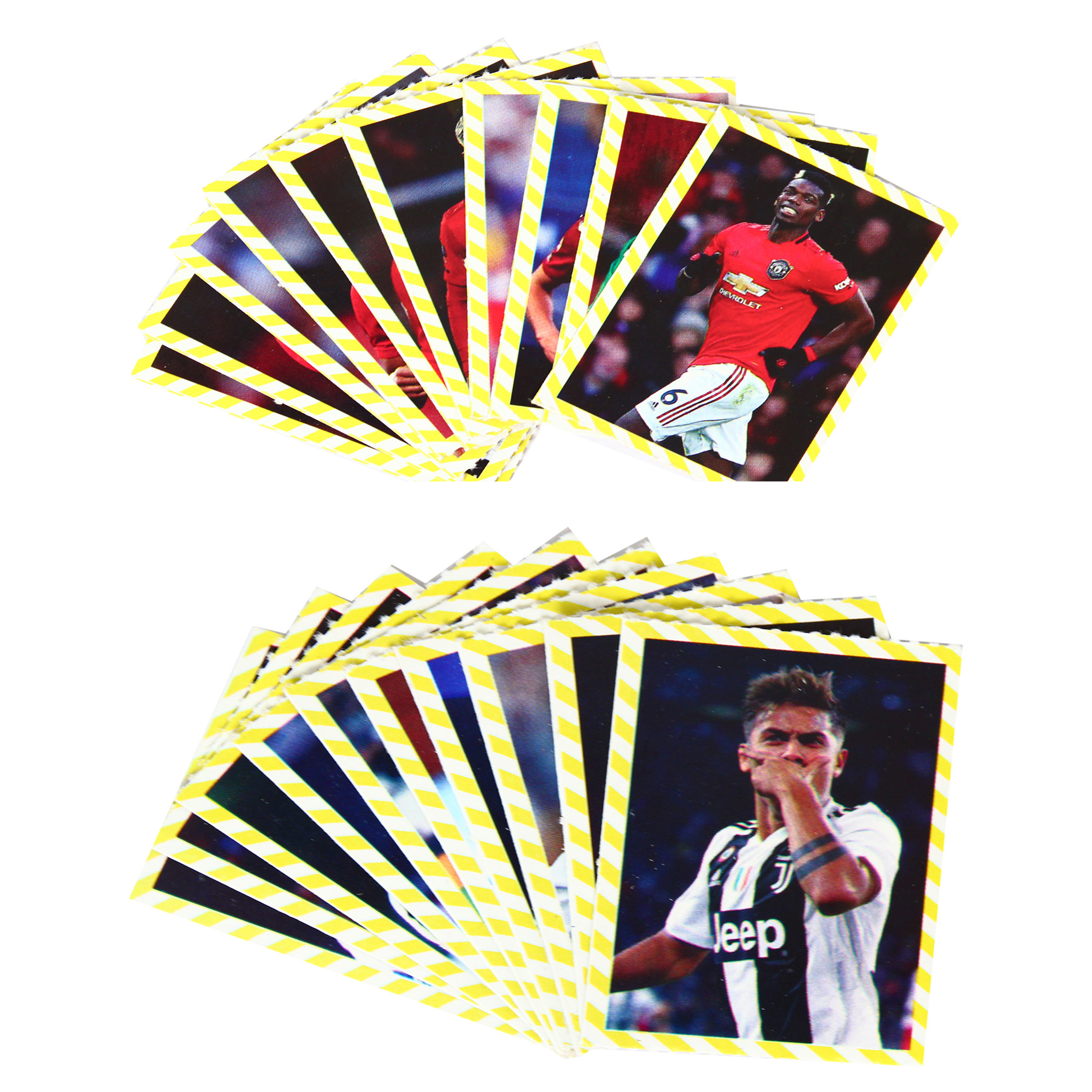 بازی فکری مدل کارت بازی فوتبال کد EUFA CP 02 مجموعه بیست عددی