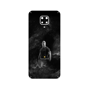 MAHOOT Dwayne Johnson Cover Sticker for Xiaomi Redmi Note 9 Pro