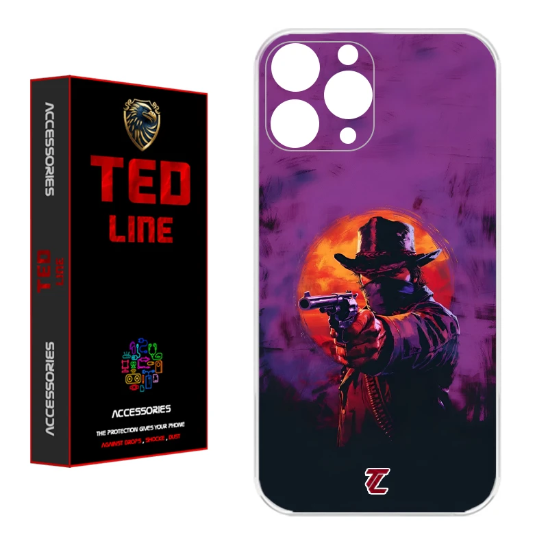 کاور تدلاین طرح رد دد ریدمپشن کد 1195 مناسب برای گوشی موبایل اپل Iphone 11 Pro Max