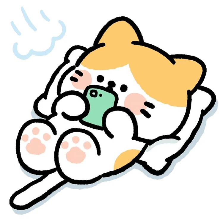 استیکر پارچه و لباس پاد آفرین مدل کارتونی گربه کد S1781