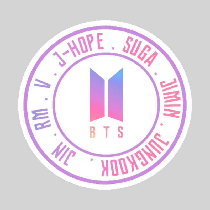 استیکر لپ تاپ پیکسل میکسل مدل لوگو BTS