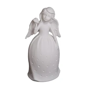 مجسمه مدل فرشته بالدار دارای چراغ کد 001