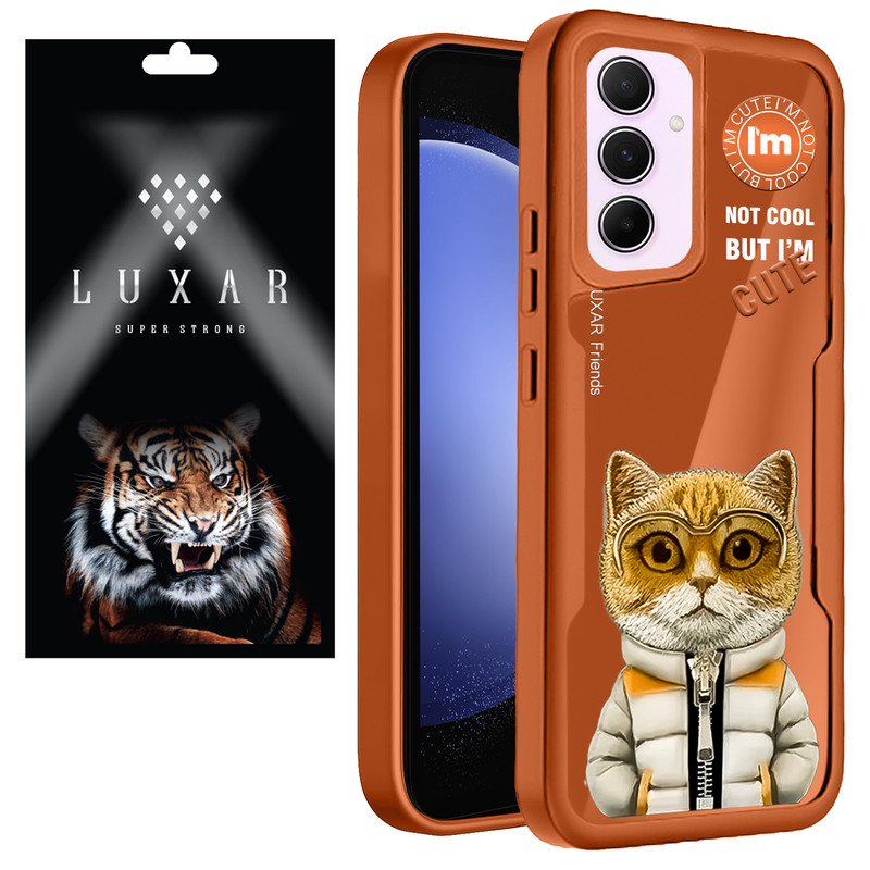 کاور لوکسار مدل Lantern Cat مناسب برای گوشی موبایل سامسونگ Galaxy S23 FE