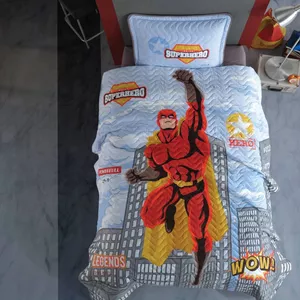 سرویس روتختی کلسی مدل Complete Seti Superhero تک نفره 3 تکه