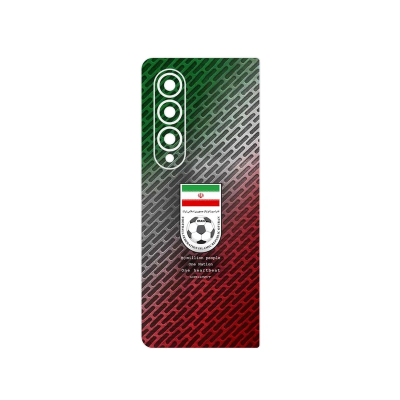 برچسب پوششی ماهوت مدل Iran_National_Football_Team مناسب برای گوشی موبایل سامسونگ Galaxy Z Fold4