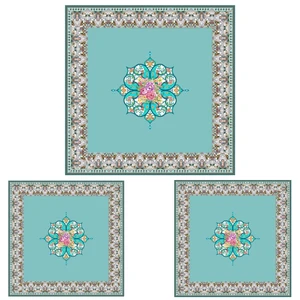 ست رومیزی سه تکه طرح سنتی کد 9988.2