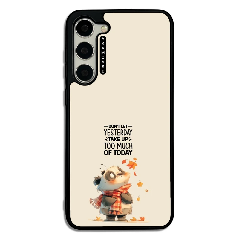 کاور آکام مدل AMC-WSGS23P-ANIMALS QOUTES-12 مناسب برای گوشی موبایل سامسونگ Galaxy S23 Plus