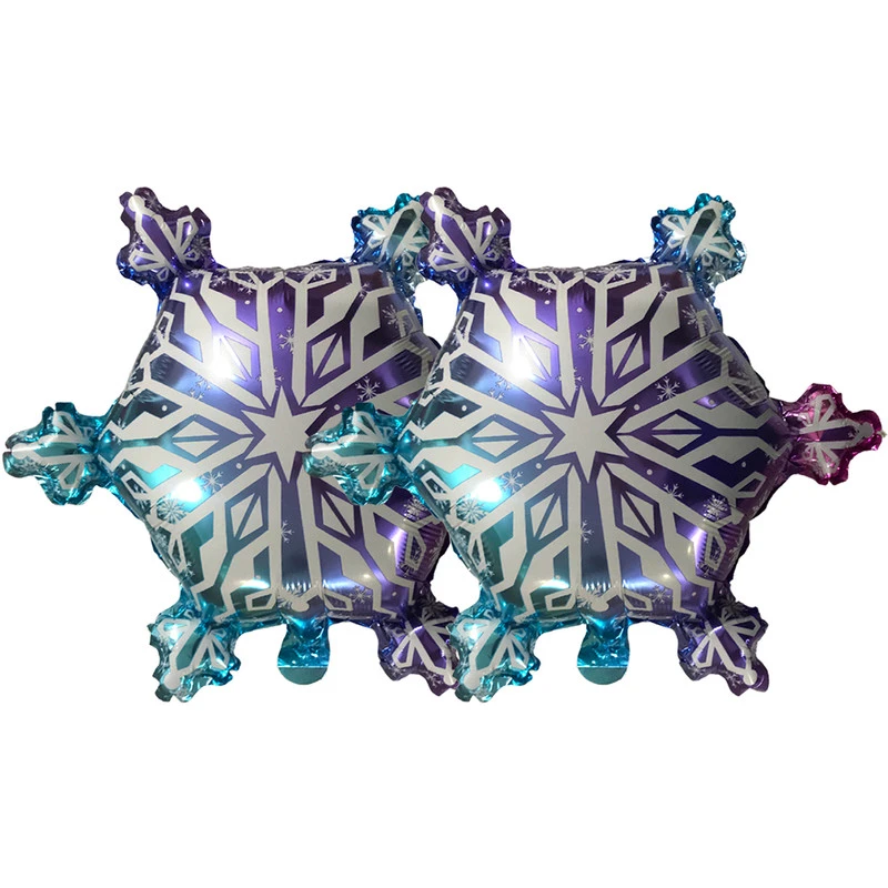 بادکنک فویلی سورتک طرح برف پلاس کد ST0078 بسته 2 عددی