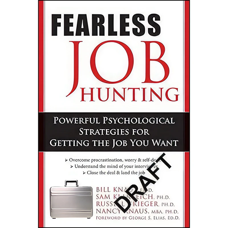 کتاب Fearless Job Hunting اثر جمعی از نویسندگان انتشارات New Harbinger Publications