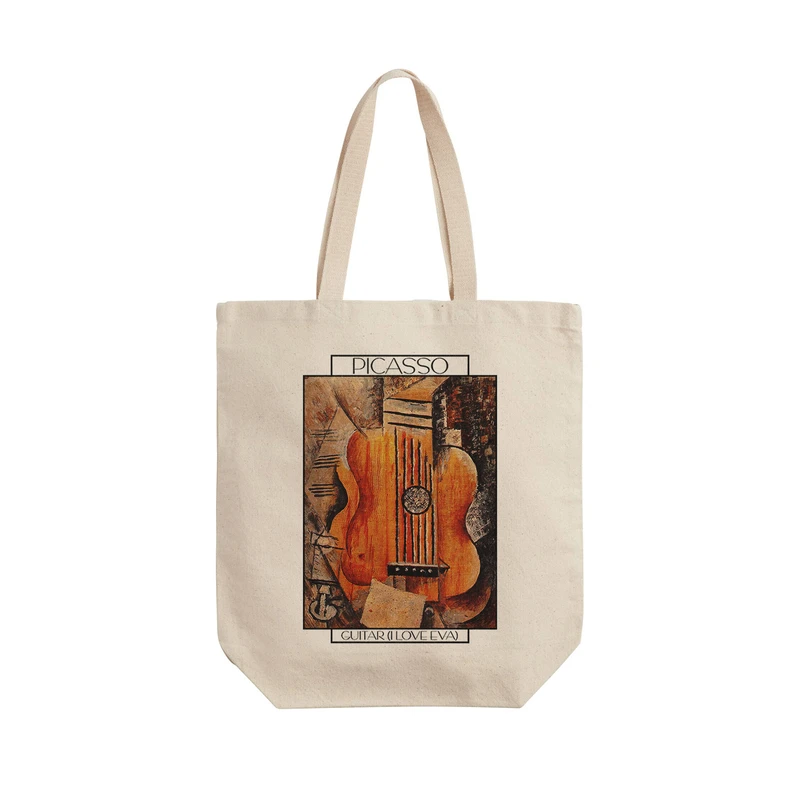 ساک خرید ترمه طراحان ایده مدل گیتار از پیکاسو کد art0348 - L