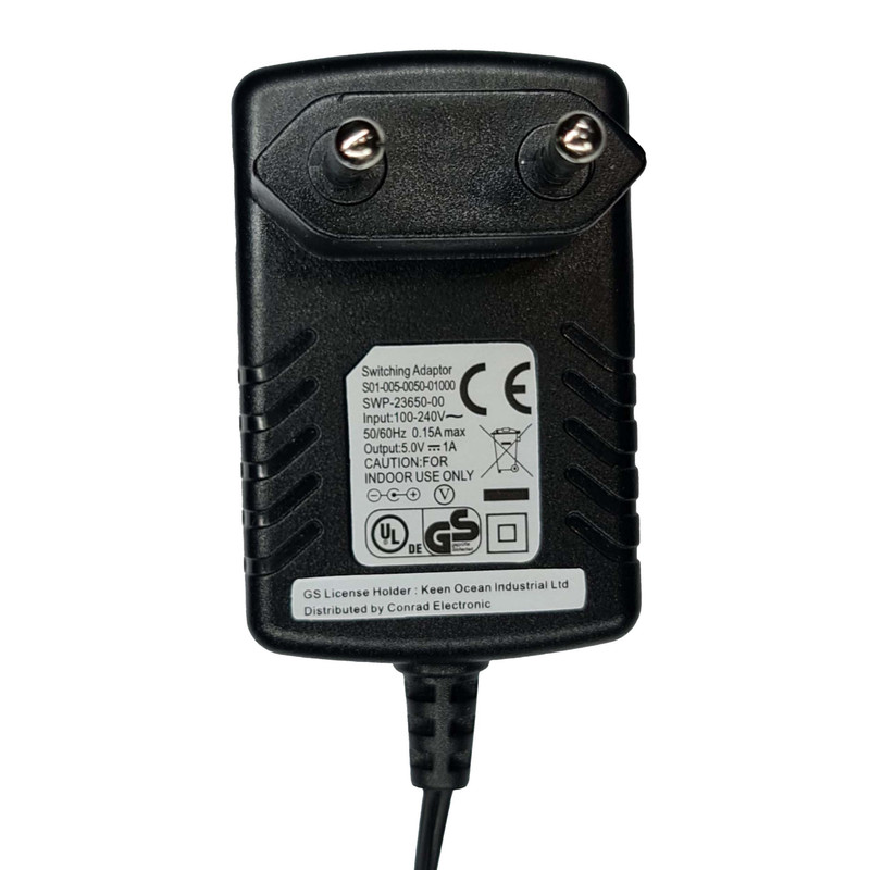 آداپتور 5 ولت 1 آمپر کد 23650