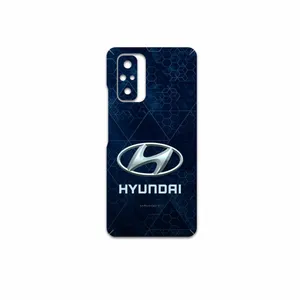 MAHOOT Hyundai-Logo Cover Sticker for Xiaomi Redmi Note 10 Pro