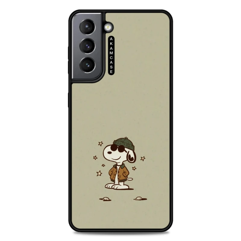 کاور آکام مدل AMC-WSGS21-SNOOPY-28 مناسب برای گوشی موبایل سامسونگ Galaxy S21