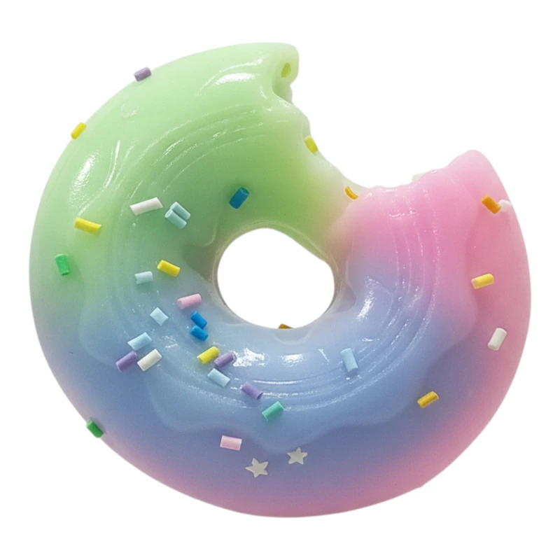 فیجت ضد استرس مدل اسکوییشی طرح دونات کد DONUT-TRB