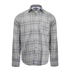 پیراهن آستین بلند مردانه الفردو مدل پشمی کد 222054