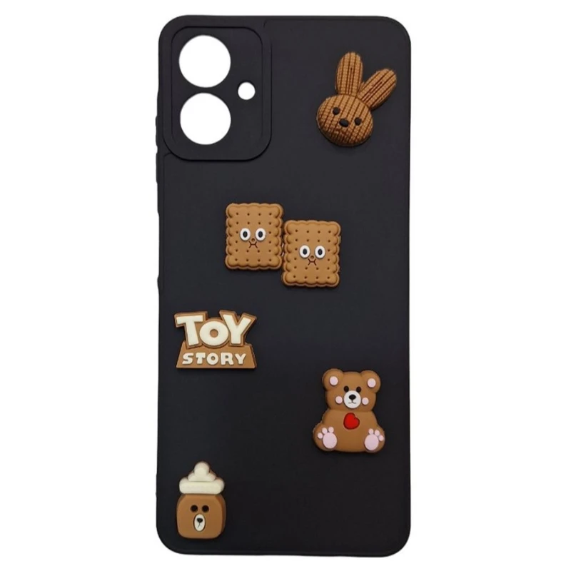 کاور طرح عروسک استوری مدل A06 مناسب برای گوشی موبایل سامسونگ Galaxy A06