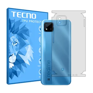 Tecno HyGEL model transparent back protector suitable for Realme C11 2021 mobile phone