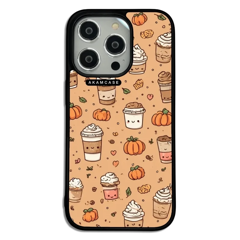 کاور آکام مدل AMC-WA14PRO-PUMPKIN-8 مناسب برای گوشی موبایل اپل iPhone 14 Pro
