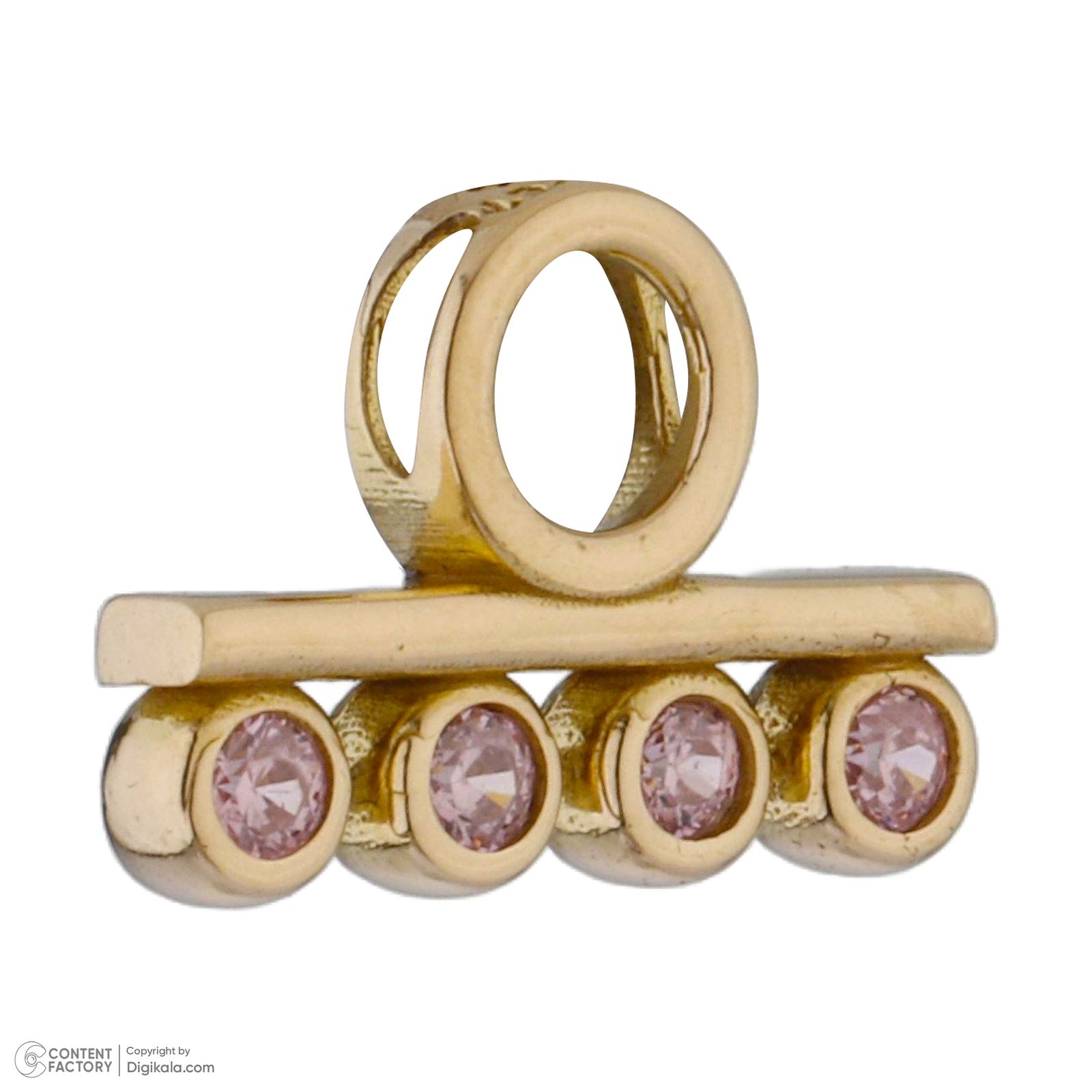 آویز گردنبند طلا 18 عیار زنانه مایا ماهک مدل MM1863 -  - 2