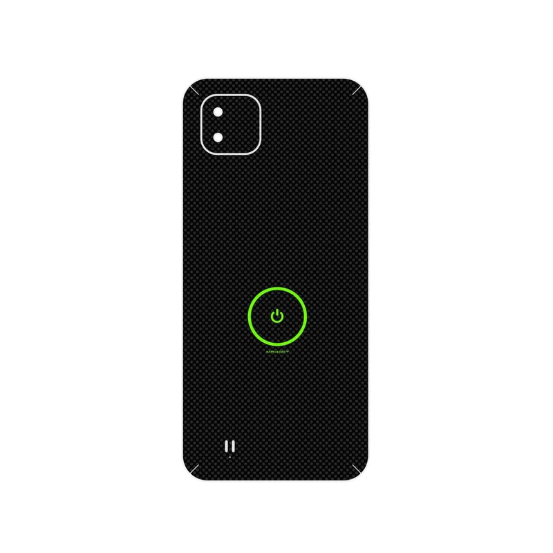 برچسب پوششی ماهوت مدل Minimal Power Button مناسب برای گوشی موبایل ریلمی C11 2021
