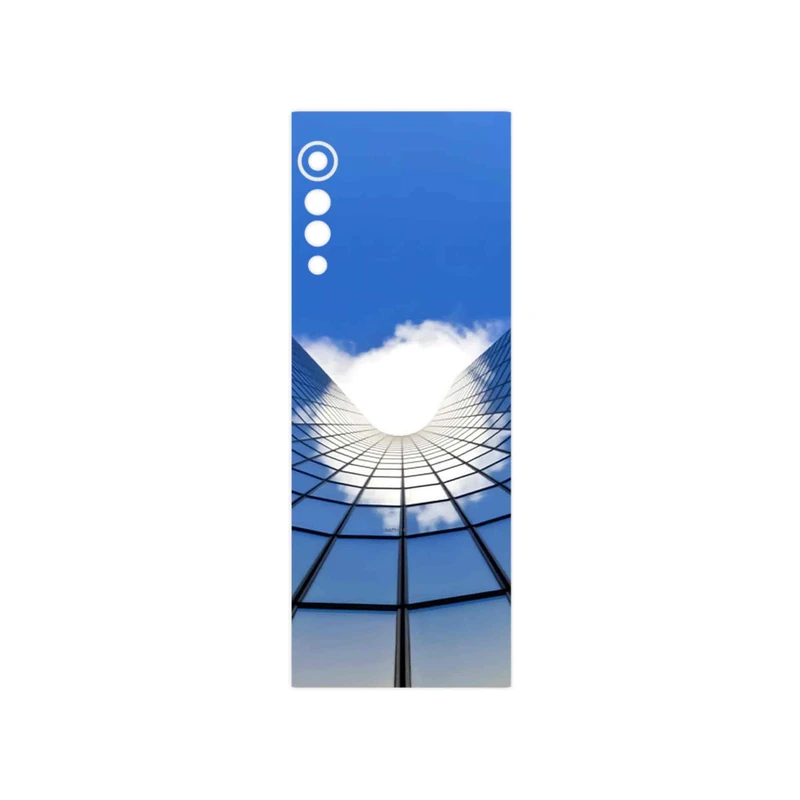 برچسب پوششی ماهوت مدل Glass skyscraper مناسب برای گوشی موبایل ال جی Velvet 5G