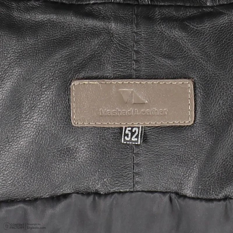 عکس شماره 6 : پافر مردانه چرم مشهد مدل w0518-001