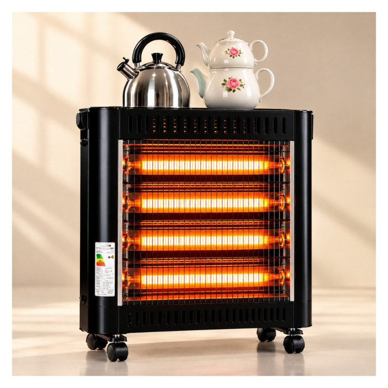بخاری برقی بروات مدل 5Element Heater_Fan_BR2600