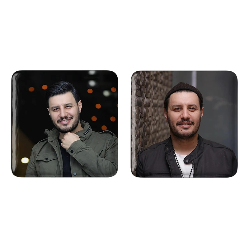 مگنت خندالو مدل جواد عزتی کد 63256326 مجموعه 2 عددی