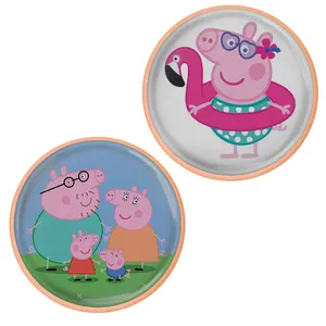 تراش مدل مخزن دار طرح انیمیشن خوک پپا پیگ کد S12994-991 بسته دو عددی 