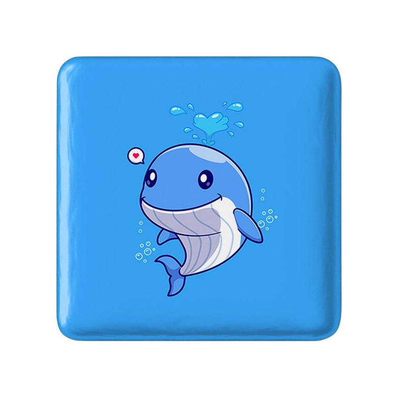 مگنت خندالو مدل حیوانات بامزه نهنگ کد 29726