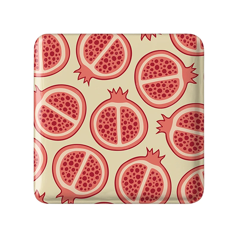 مگنت خندالو طرح شب یلدا  مدل مربعی کد 20390