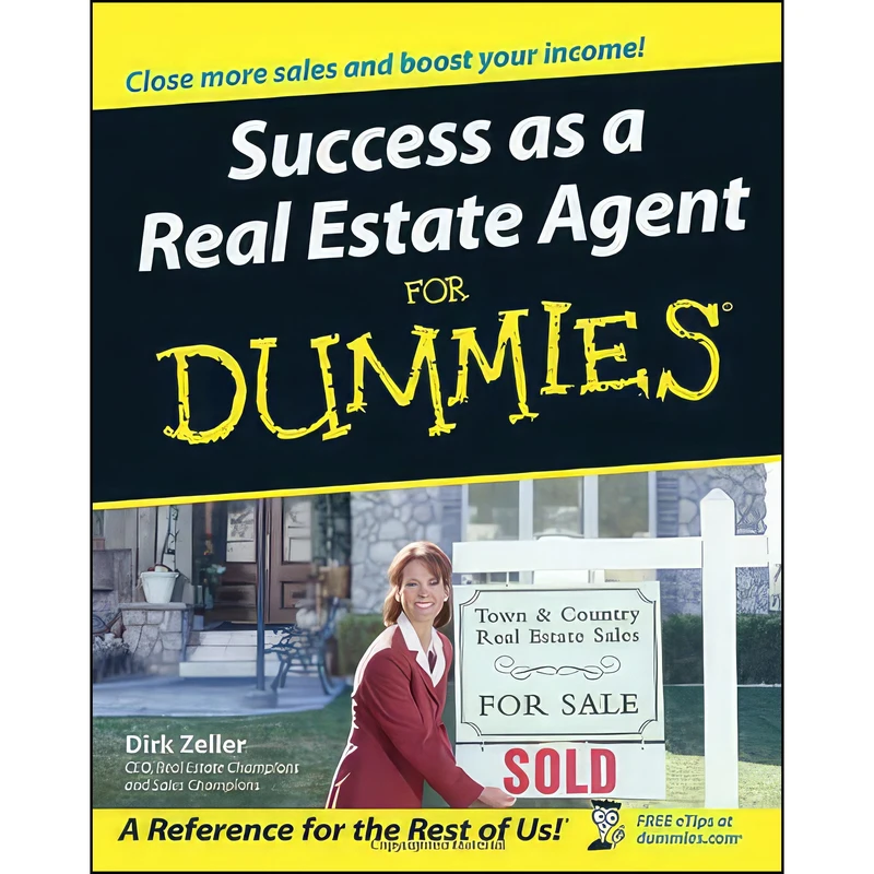 کتاب Success as a Real Estate Agent For Dummies اثر Dirk Zeller انتشارات For Dummies