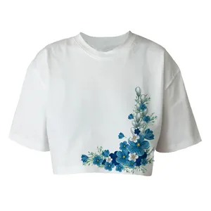 کراپ‌تاپ آستین کوتاه زنانه کد  s 63