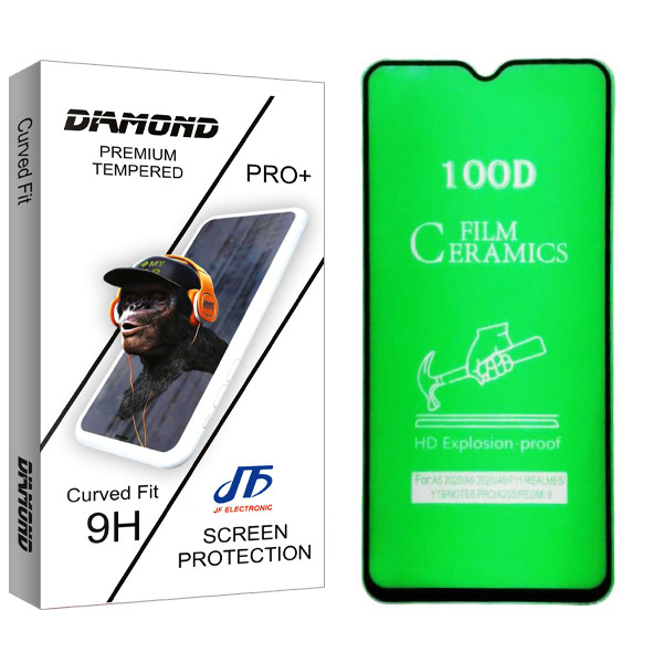 محافظ صفحه نمایش سرامیکی جی اف مدل Diamond glass مناسب برای گوشی موبایل سامسونگ Galaxy A02