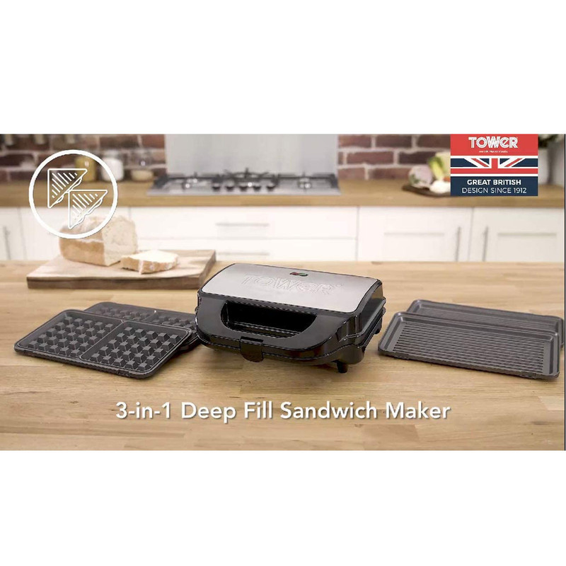 ساندویچ ساز تاور مدل T27020