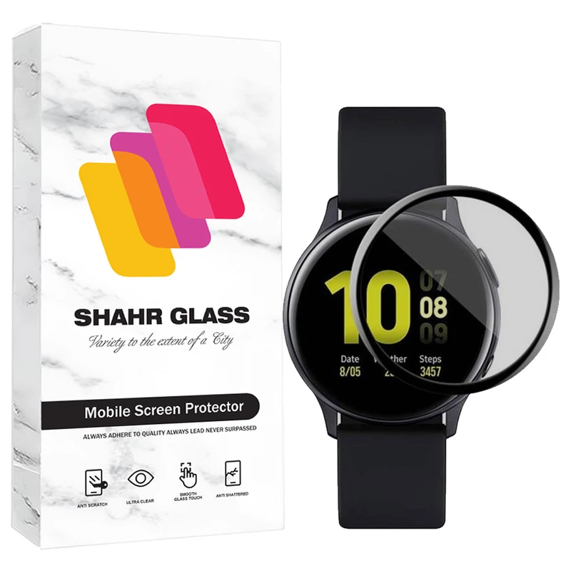 محافظ صفحه نمایش شهر گلس  مدل PMMS20 مناسب برای ساعت هوشمند سامسونگ Galaxy Watch Active 2 44 mm