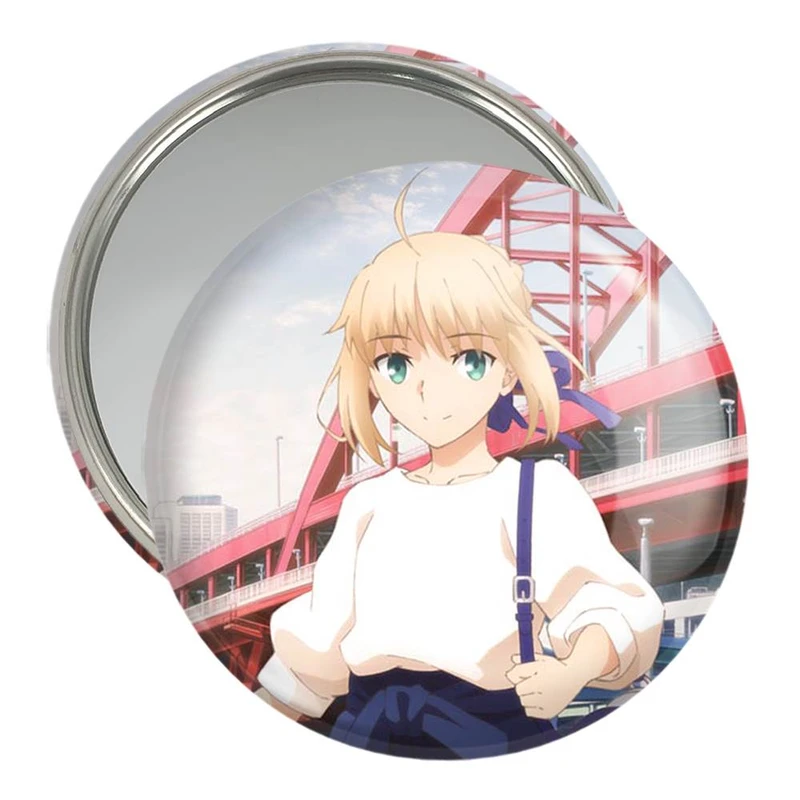 آینه جیبی خندالو مدل التر انیمه فیت استی نایت Fate Stay Night  کد 22763