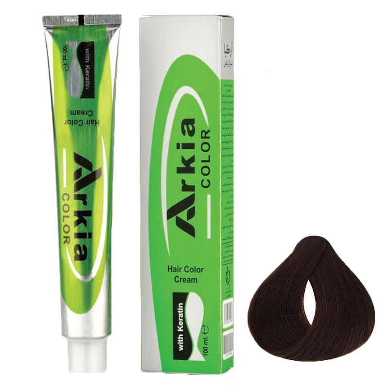 رنگ مو آرکیا شماره G3 حجم 100 میلی لیتر رنگ قهوه ای طلایی