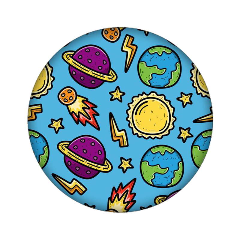 استیکر تزئینی موبایل مدل فضا کد 4814