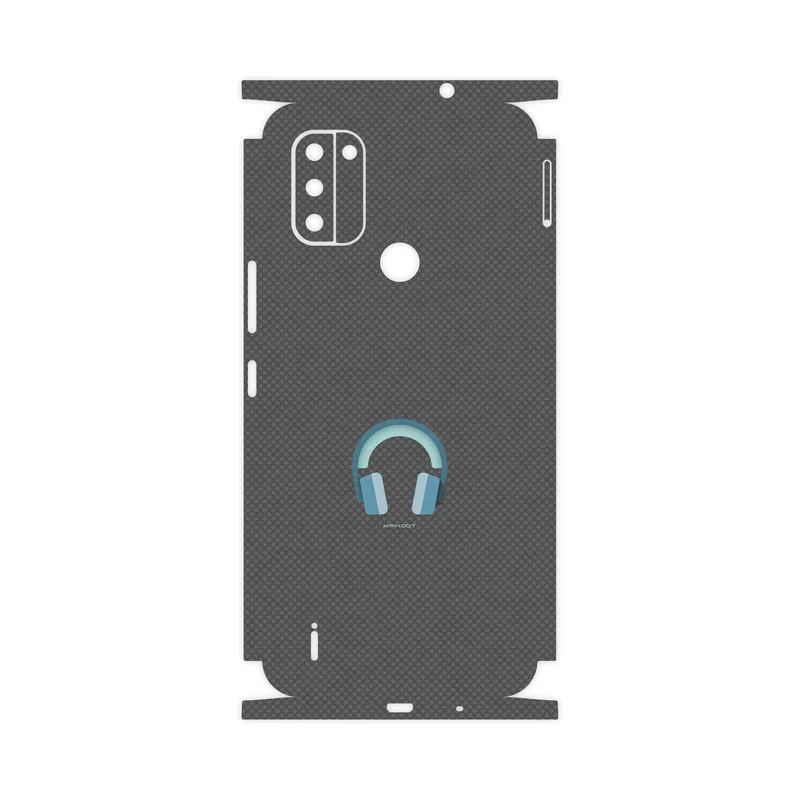 برچسب پوششی ماهوت مدل Minimal Headphone Icon-FullSkin مناسب برای گوشی موبایل نوکیا C31