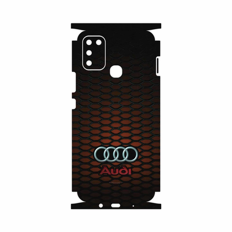 برچسب پوششی ماهوت مدل Audi-AG-FullSkin مناسب برای گوشی موبایل اینفینیکس Hot 10 Play