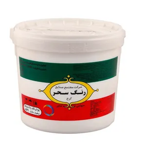 پوشرنگ سفید پلاستیک  مات سحر مدل 861 وزن 4.85 کیلوگرم