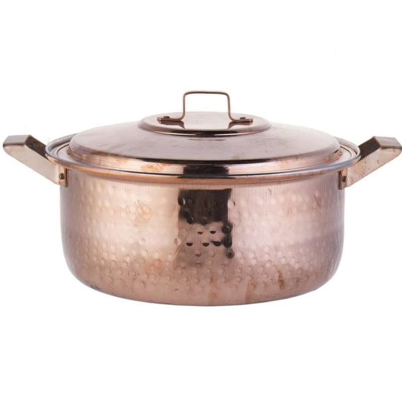 قابلمه مسی مدل راسته کد 0022