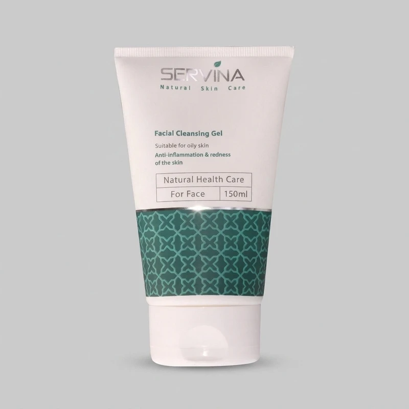 ژل شست‌وشوی صورت سروینا مخصوص پوست‌های چرب و مختلط مدل Oily Skin حجم 150میلی‌لیتر