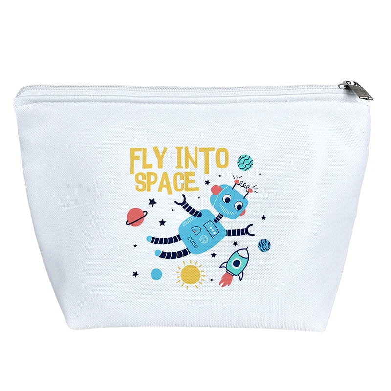 کیف لوازم آرایش دخترانه خندالو مدل فضایی کد 1993