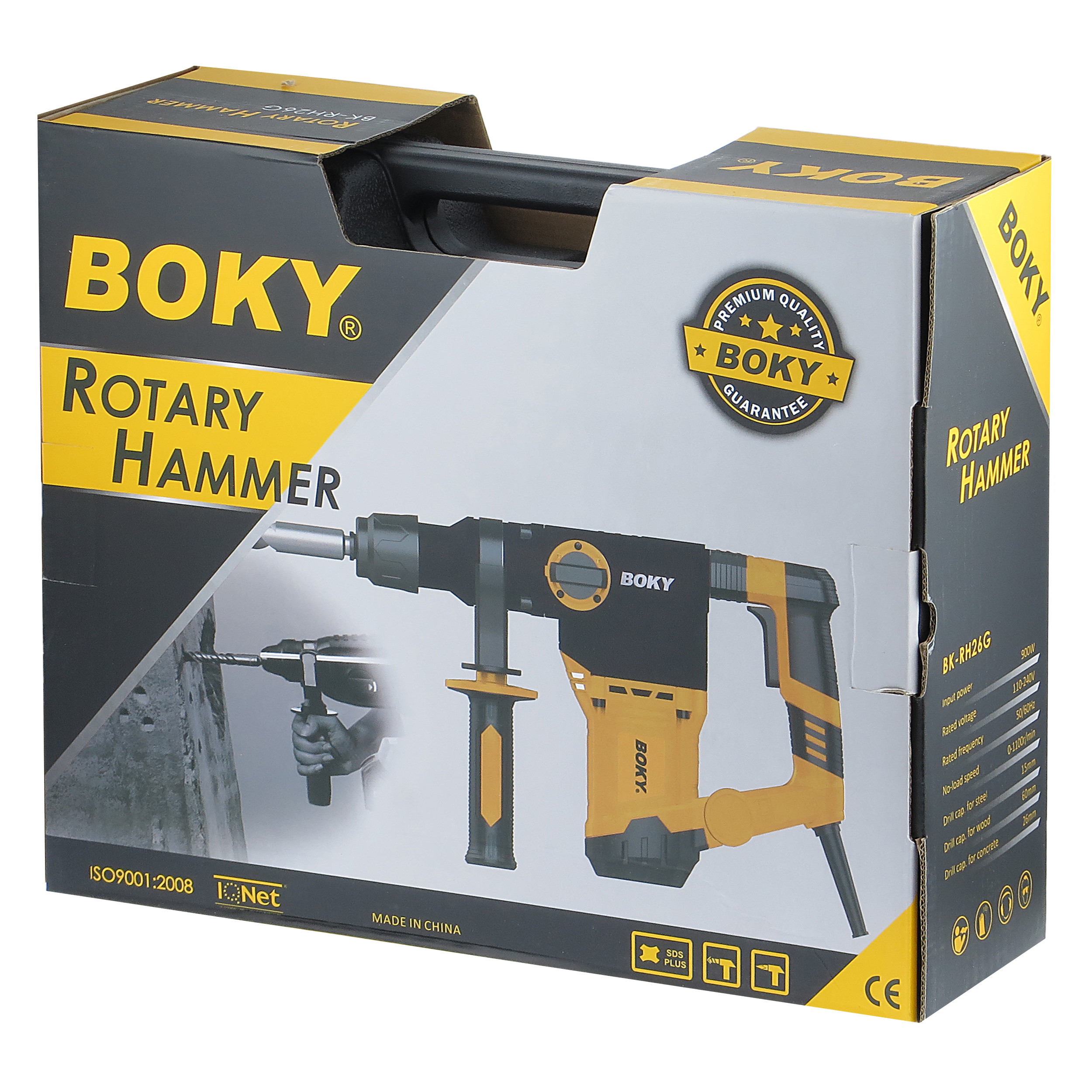 دریل بتن کن بوکی مدل BK-RH26G-900W