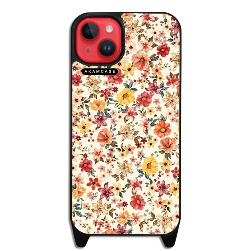 کاور آکام مدل AMC-WLA14PLUS-FLOWERS10 مناسب برای گوشی موبایل اپل iPhone 14 Plus