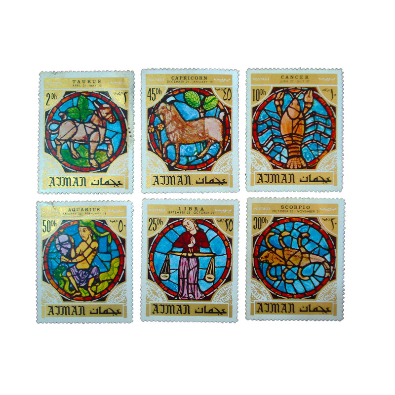 تمبر یادگاری مدل طبیعت کد a-823 مجموعه 6 عددی