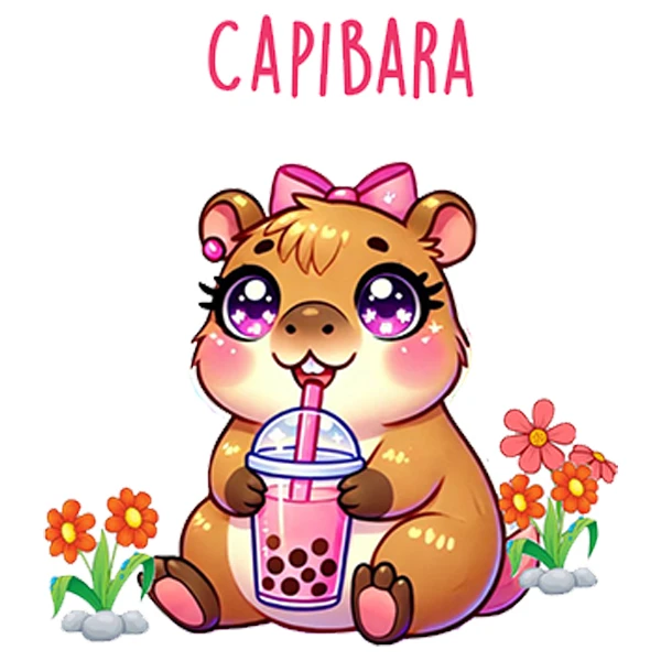 استیکر پارچه و لباس پاد آفرین طرح سنجاب بامزه کد 3832