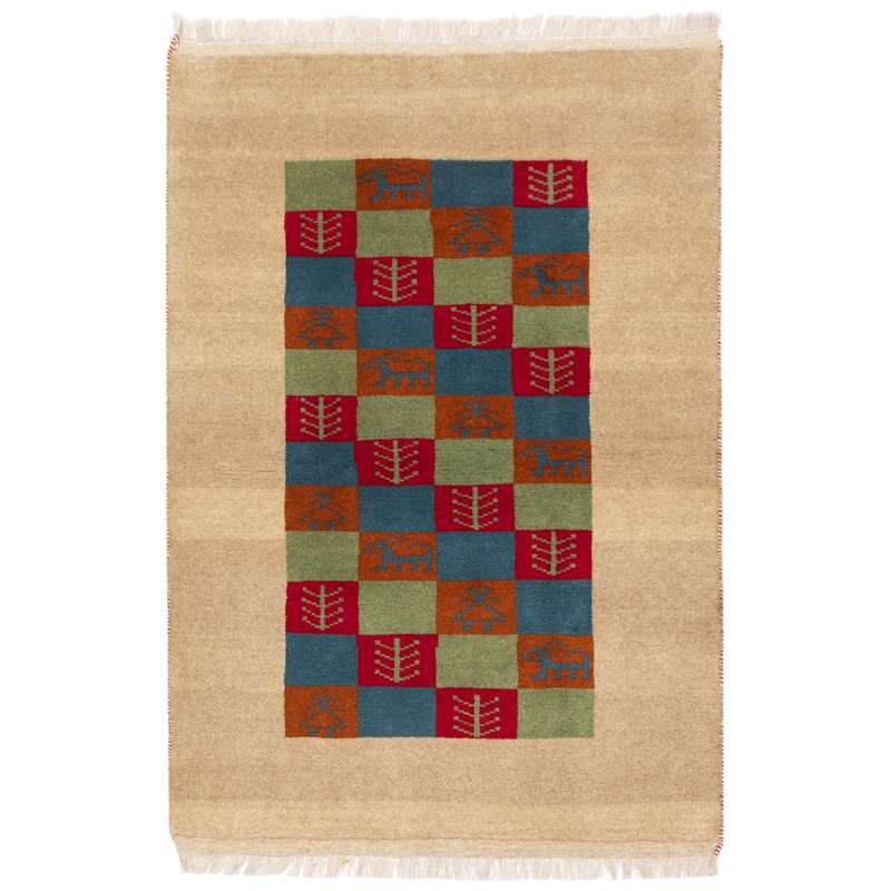 گبه دستباف ذرع و نیم سی پرشیا کد 171890